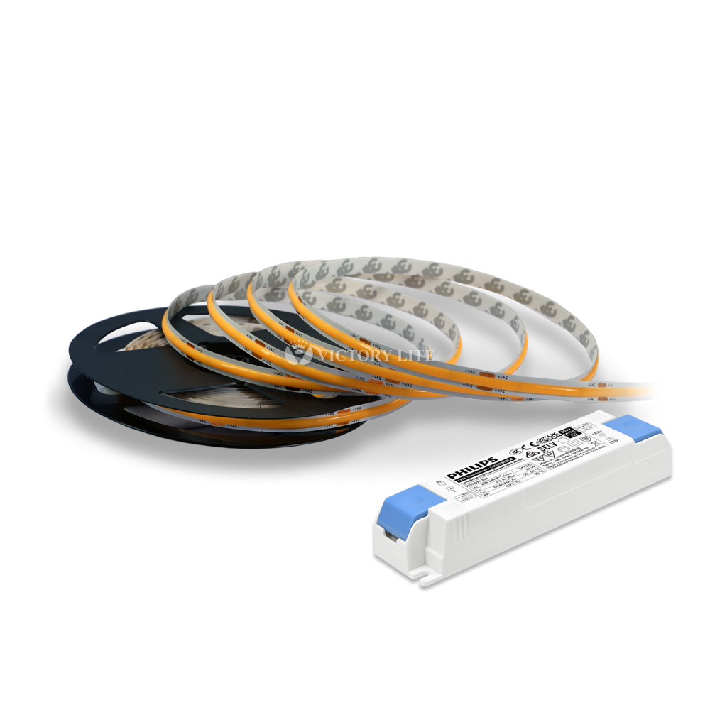 Product - LS-VL COB 4,8W/m 24V IP20 + Driver - 1 Roll (5m)